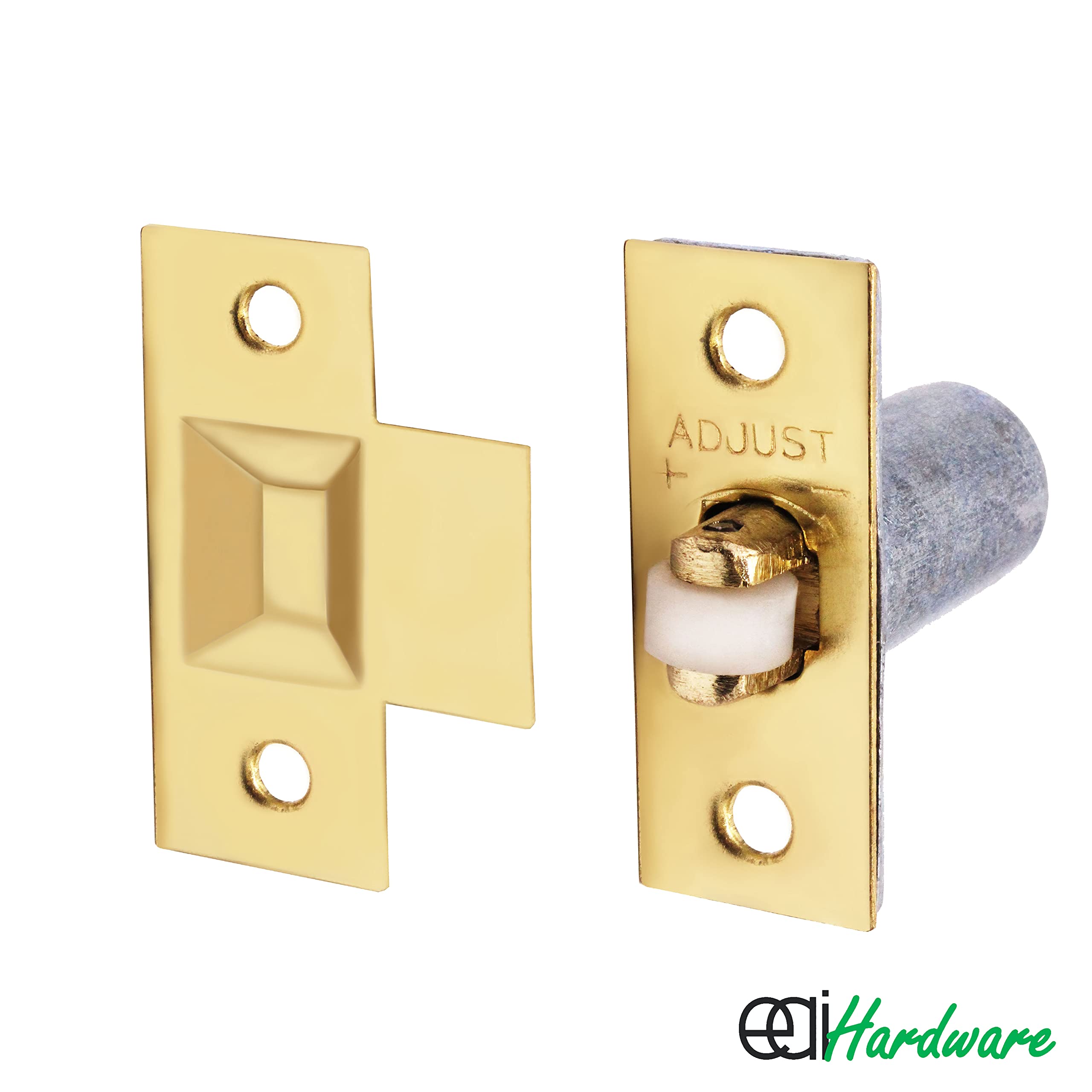Loquet à Rouleau Réglable Pour Placard – 3 Pièces, Finition Laiton, Onestopdiy 35 Mm