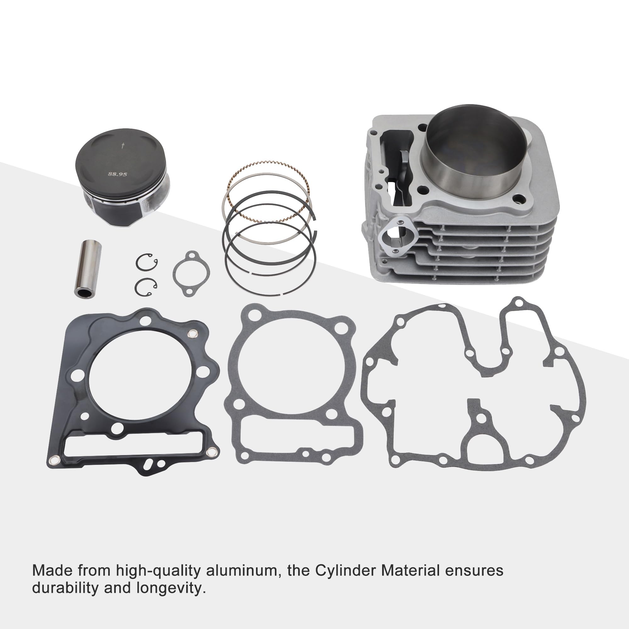 Amazon.com: GOOFIT 89mm 440CC Big Bore Cylinder with Piston Rings