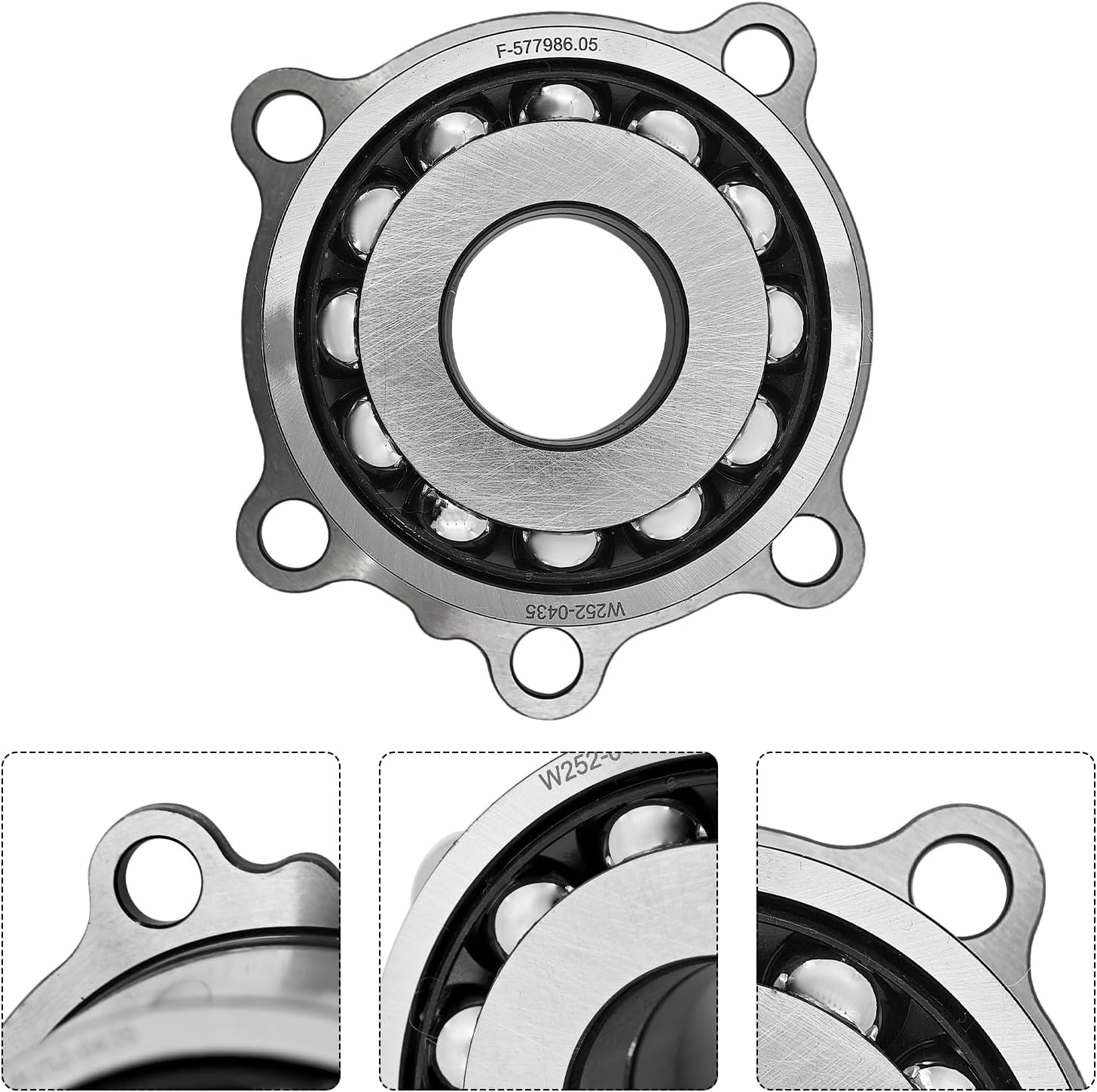 38120-3KA0A Transfer Case Output Shaft Bearing Compatible with Nissan Pathfinder 2013-2019, for Rogue 2014-2019, for Murano 2015-2019