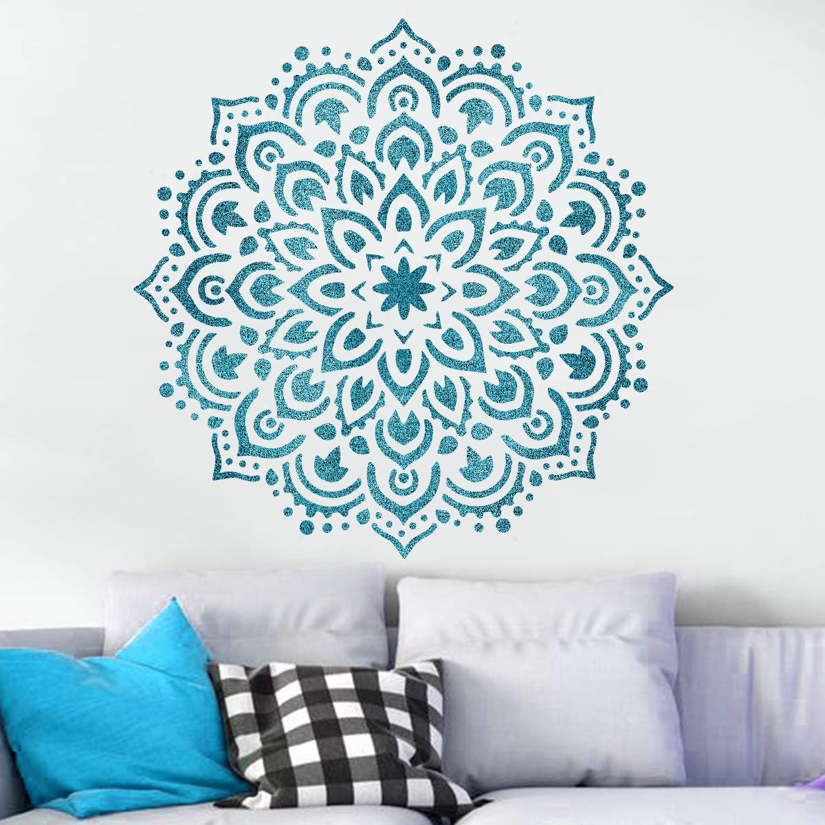 Design In Beautiful Mandala Reusable DIY Wall Stencil Painting for Home Decoration Living Room Bedroom (22 X 35 inches, DMA-53) (B08ZD2RQ96) Amazon Price History, Amazon Price Tracker