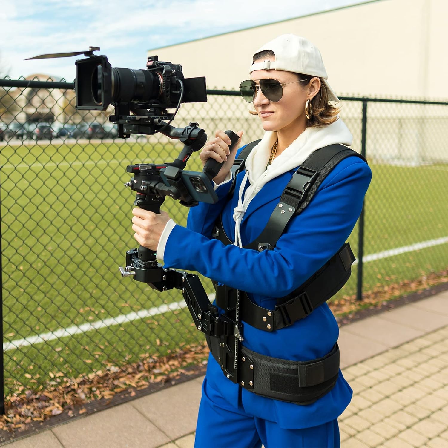 Professional Gimbal Stabilizer in Action