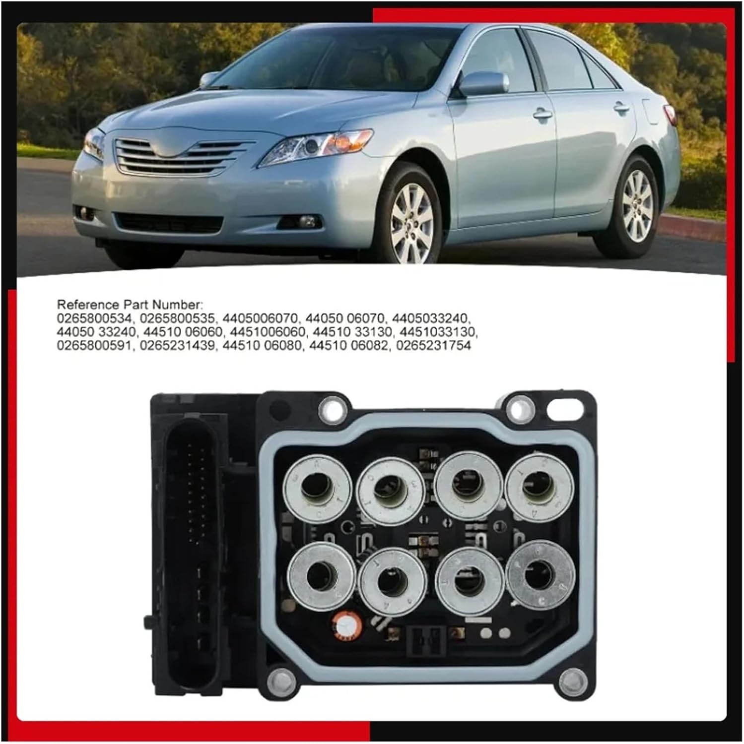 ABS Pump Control Module Anti Lock Brake Unit 4405006070 Sensitive Braking Replacement Tools for Camry 2007 to 2009