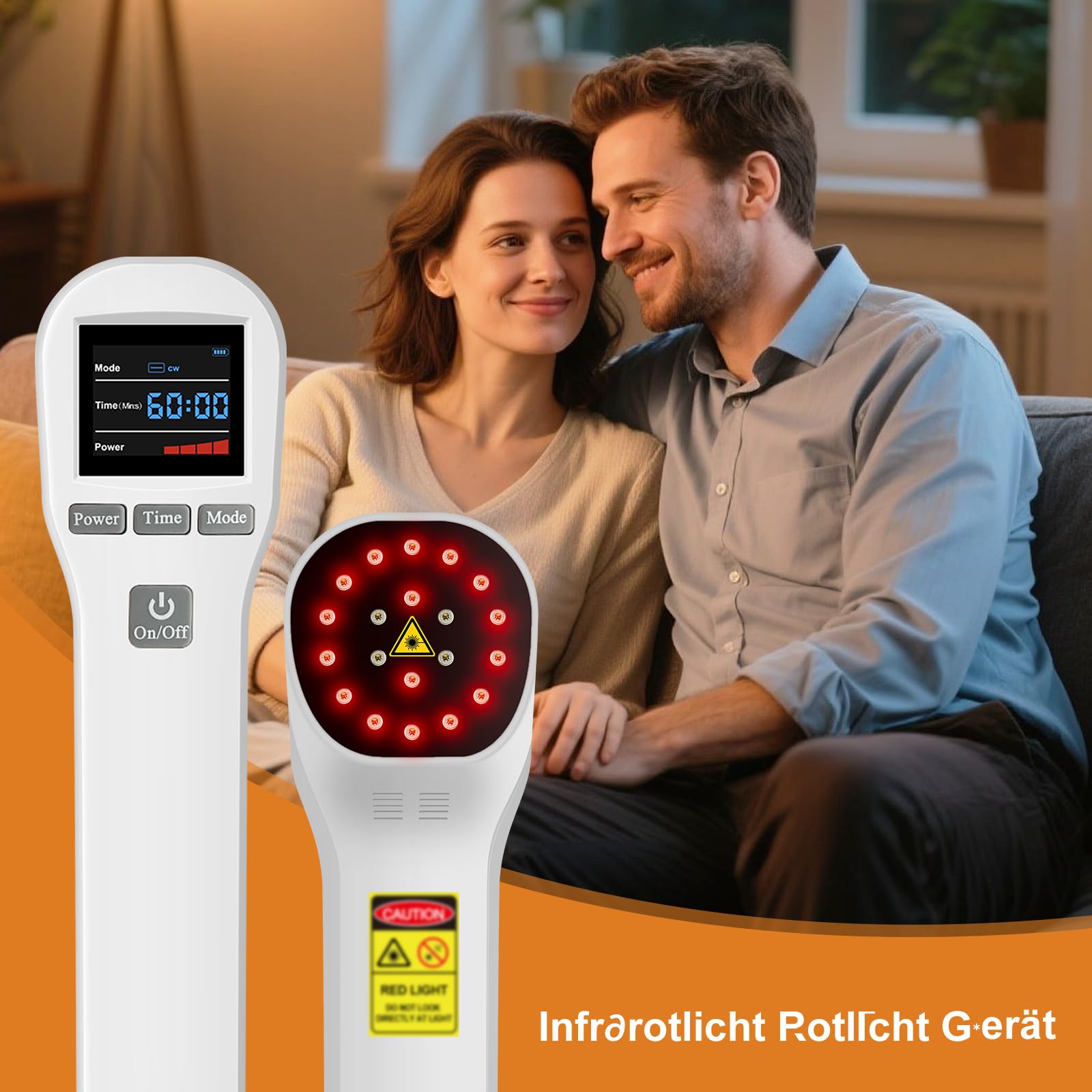 Dispositivo Para Terapia Con Luz Roja - 4 x 808nm +16 x 650nm