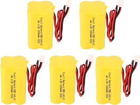 5-Pack Emergency/Exit Lighting Battery Replaces Emergi-lite BL93NC487 Emerlight BL93NC487 Emerlight Exit Light Co. EBE-145-10 Inc. BAA-48R ANIC1117 Unitech Systems D-AA500