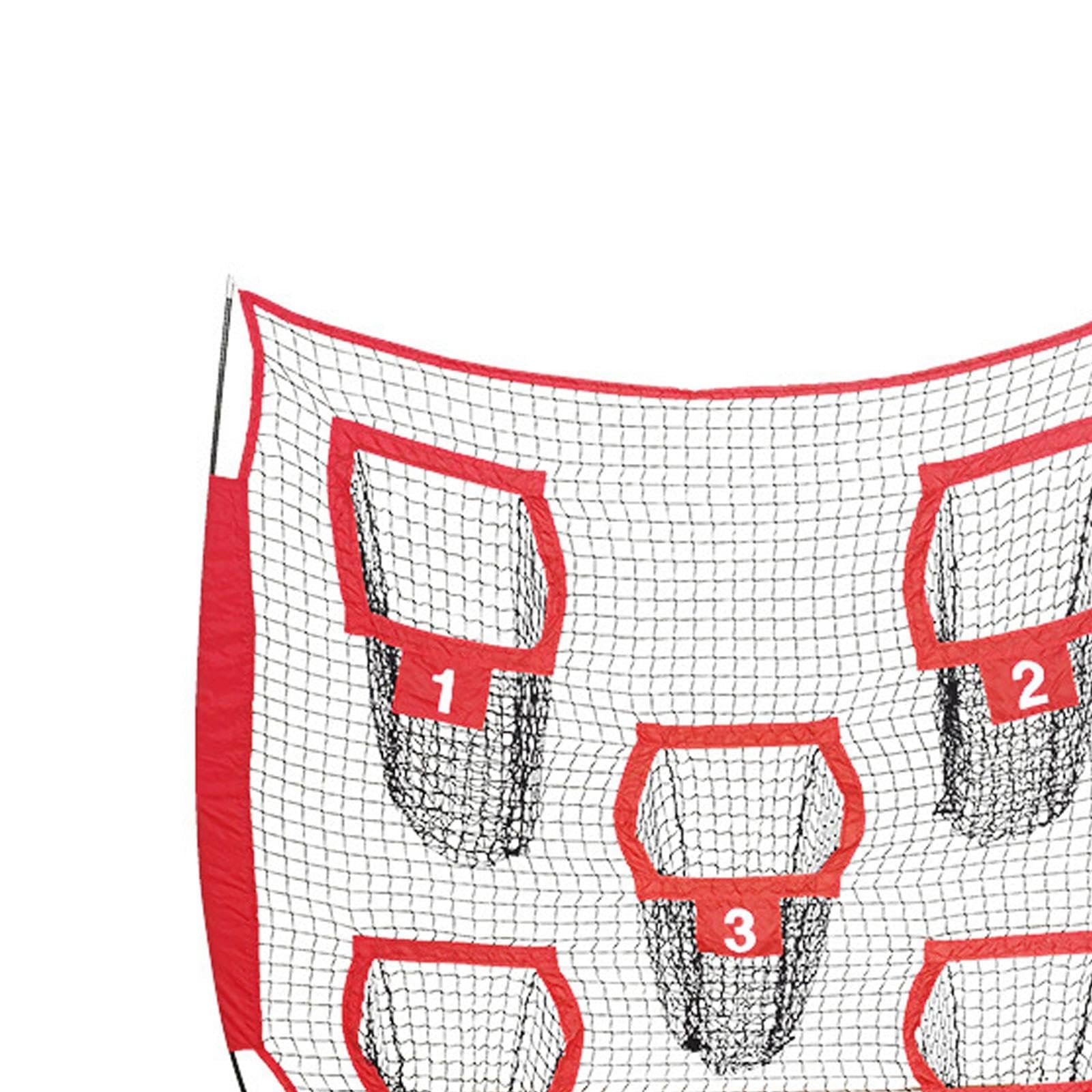 Siatka treningowa do ćwiczeń sportowych, do użytku wewnątrz i na zewnątrz, do piłki nożnej, baseballu, rugby, sprzętu trenerskiego