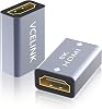 Adaptador HDMI 8K, Acoplador HDMI 2.1 Hembra a Hembra, 2 Unidades | Extiende 2 Cables Cortos, Soporta 8K@60Hz 4K@120Hz 48Gbps UHD 3D HDR eARC para Laptop PC Monitor Roku TV Consola Xbox PS5 1