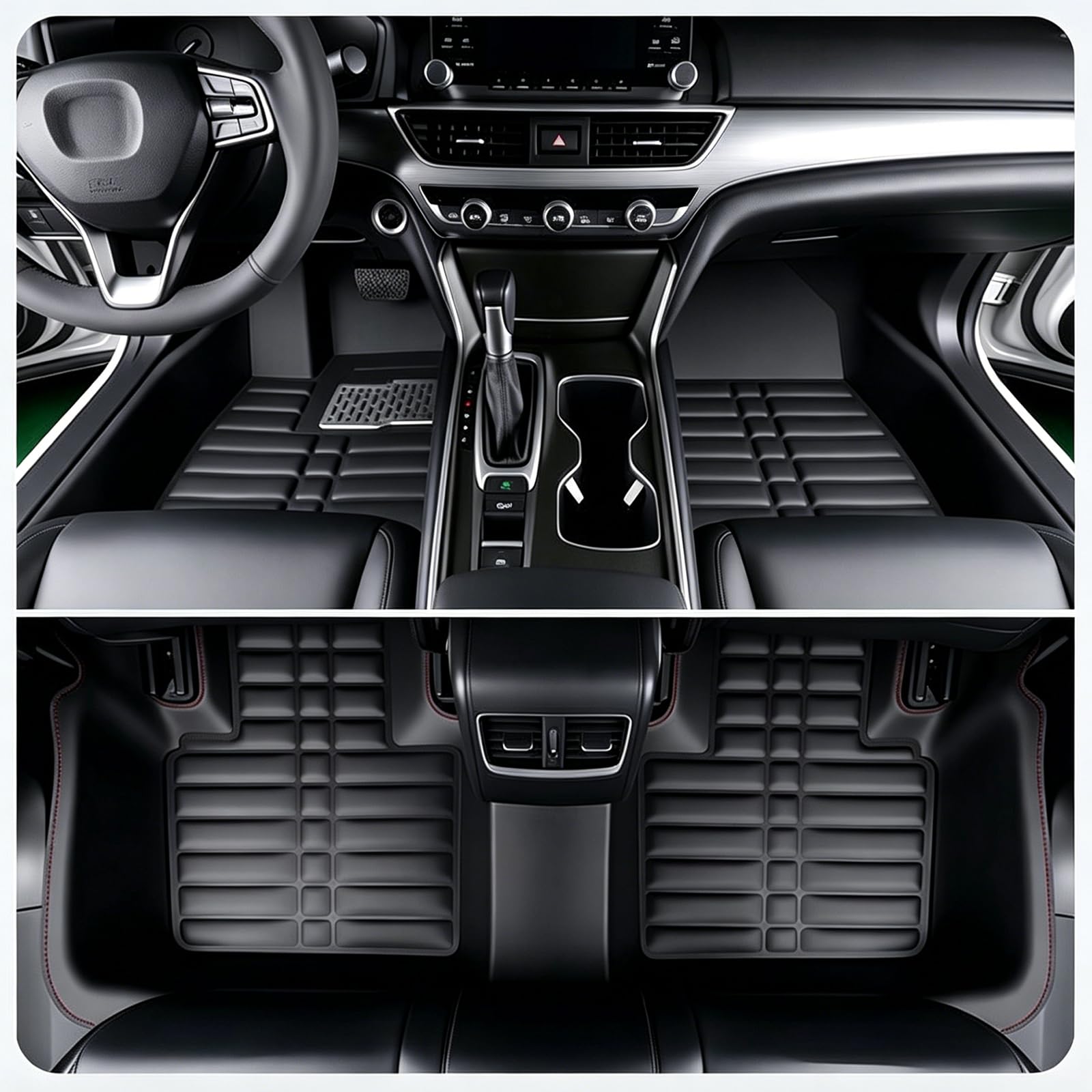 AWERTUPO Car Floor Mats, for Volkswagen Sagitar 2012-2018