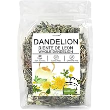 Whole Dandelion Root Loose Leaf, Diente de Leon 200gr/7oz