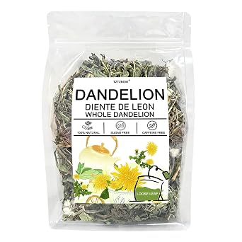 Whole Dandelion Root Loose Leaf, Diente de Leon 200gr/7oz