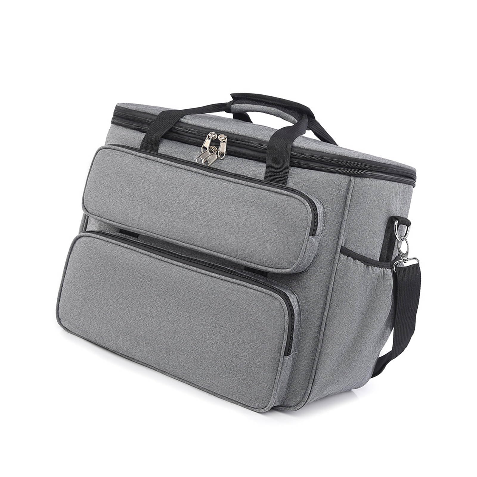 Xjdzineq Foldable Sewing Organiser Storage Bag Portable Craft Case with Multi Compartment for Home Travel Accessories Holder Accessories Case with Compartments