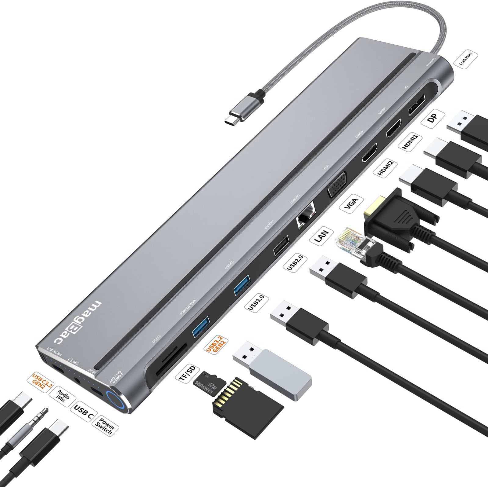 iVANKY EdgeDock 2 Laptop Docking Station with 100W Power