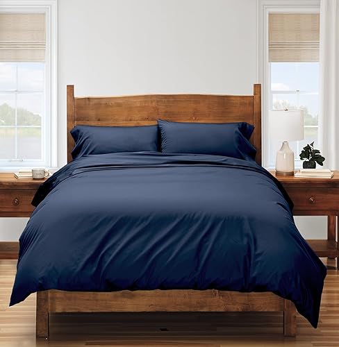 Miniatura 9 de Cuddledown Heritage - Funda de edredón  100% algodón  Calidad Premium  Tejido de satén ultrasuave  Transpirable  Cierre de botón  Individual  Blanco