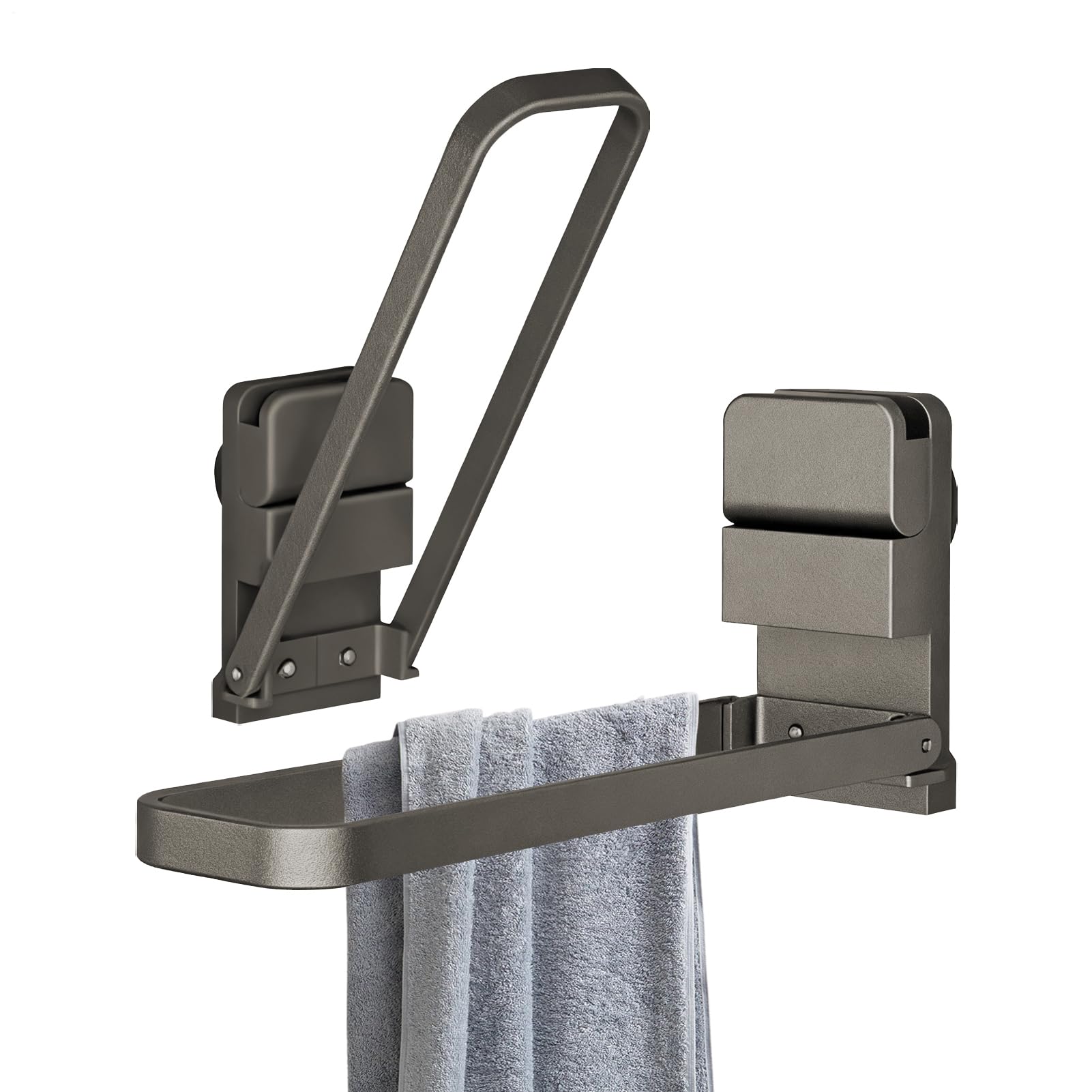 Porte-serviettes à ventouse sans perçage pour salle de bain et cuisine