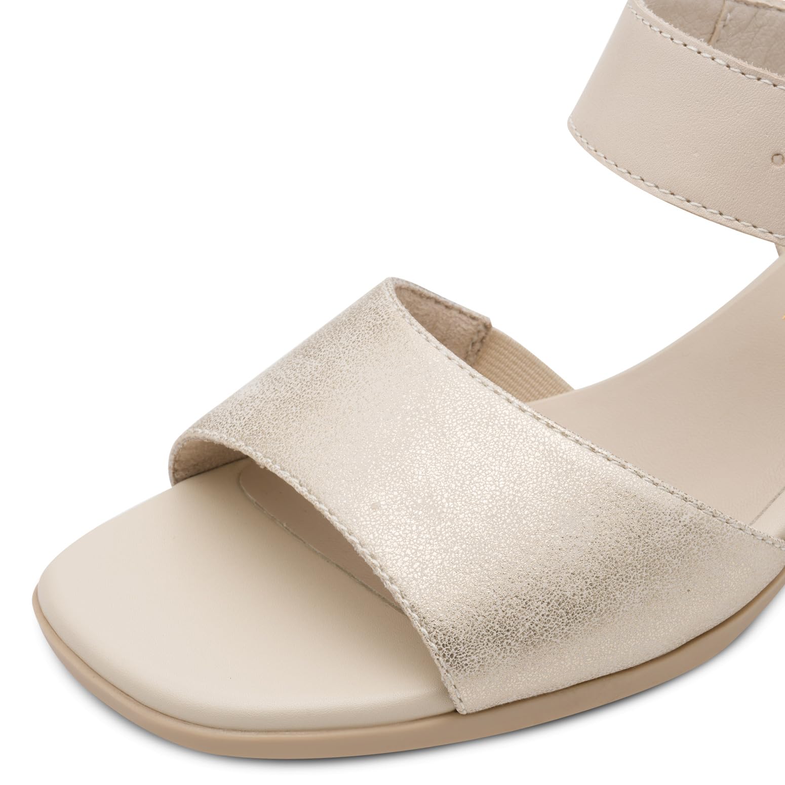 Jana Jana Softline Leather Sandal Heel 8-28705-46 Sandalia con talónMujer
