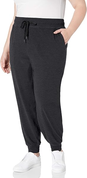 Amazon Essentials Pantalón Jogger, Elástico, Técnico, Afelpado - Colores interrumpidos Mujer - 5