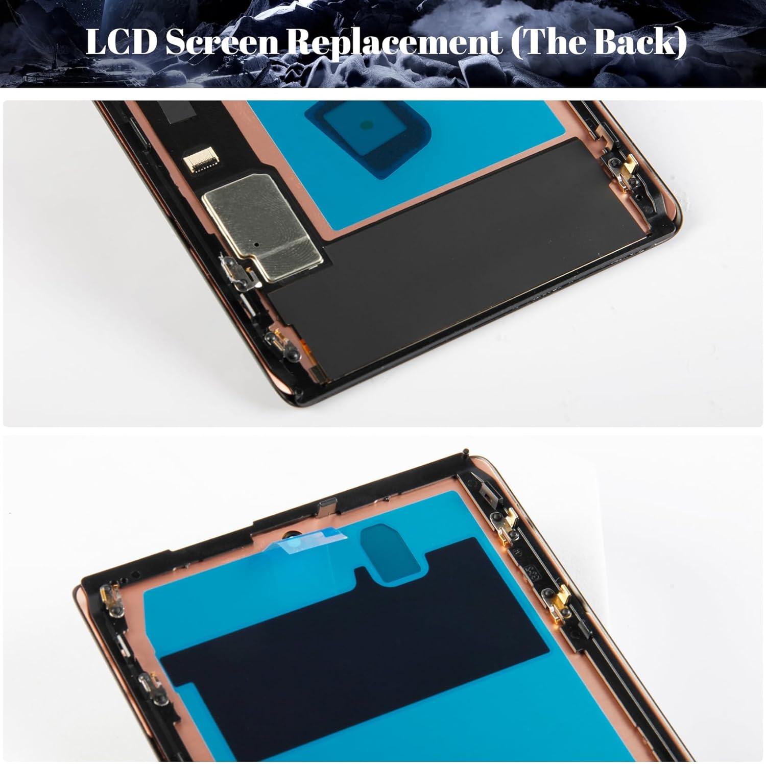 OLED for Google Pixel 6 Pro Screen Replacement for Google Pixel 6 Pro LCD Digitizer Repair Kits for Google Pixel 6 Pro GLUOG G8VOU Touch Screen Display Assembly Replacement with Frame(Black)