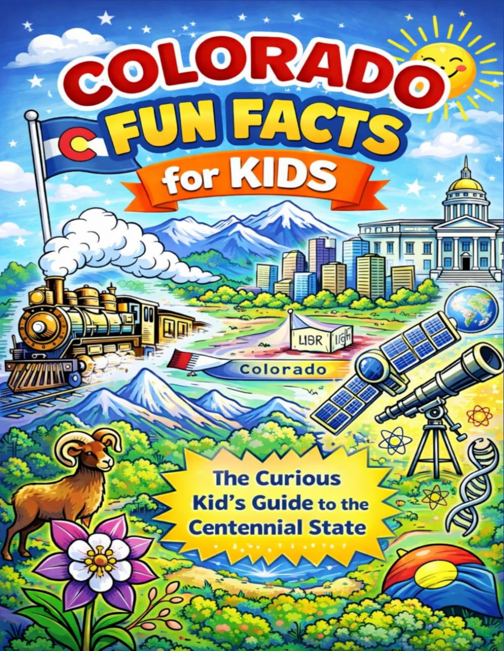Colorado Fun Facts for Kids: The Curious Kid’s Guide to the Centennial State (The 50 States Fun Facts for Kids Series)