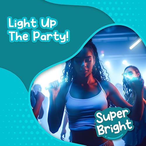 Miniatura 4 de Windy City Novelties - Paquete de 25 - Varillas de brillo prémium de 6 pulgadas