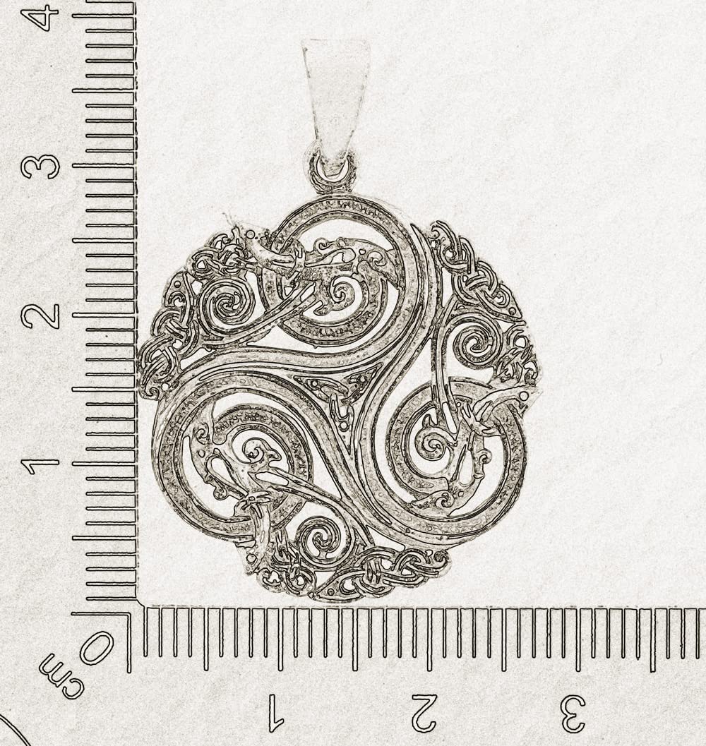 AFP Anhänger Triskel Keltenschmuck 925 Sterling Silber AS-800