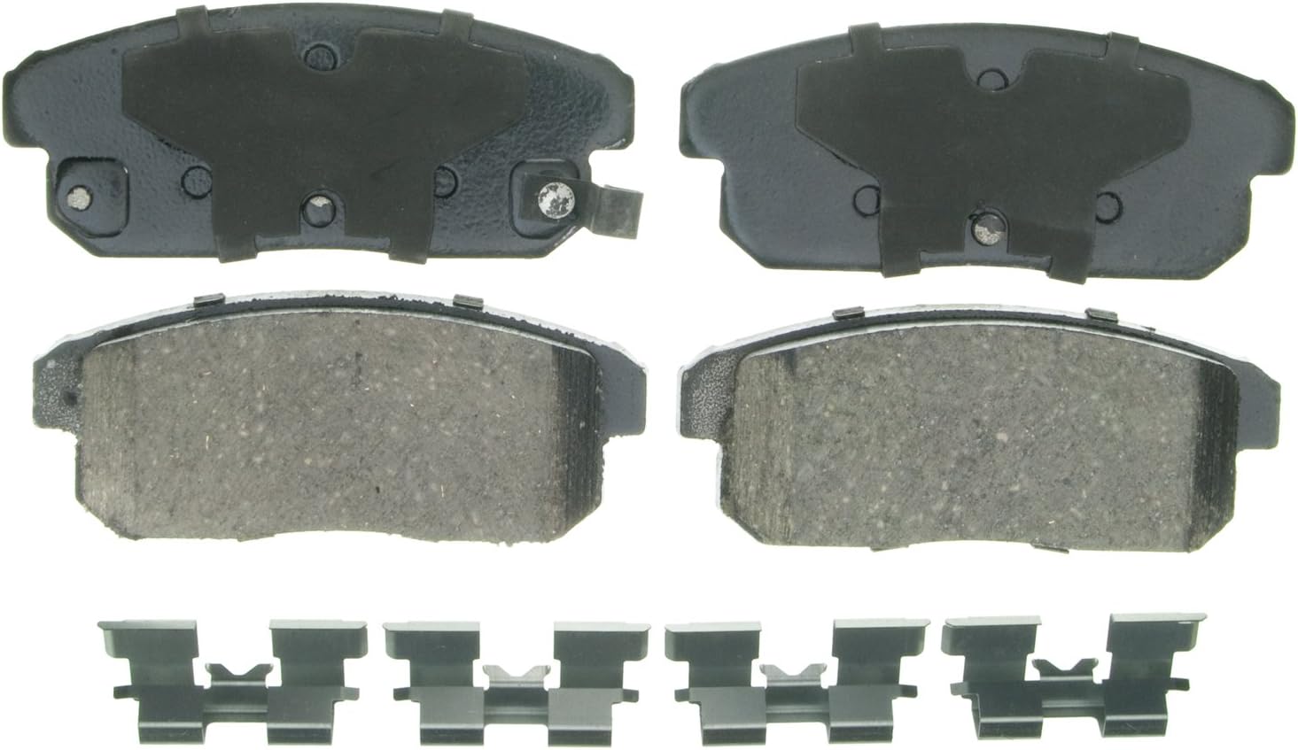 Wagner QS ZD900 Disc Brake Pad Set, Chamfered Edges for Smooth, Quiet Stops, Fits 2002–2006 Nissan Sentra