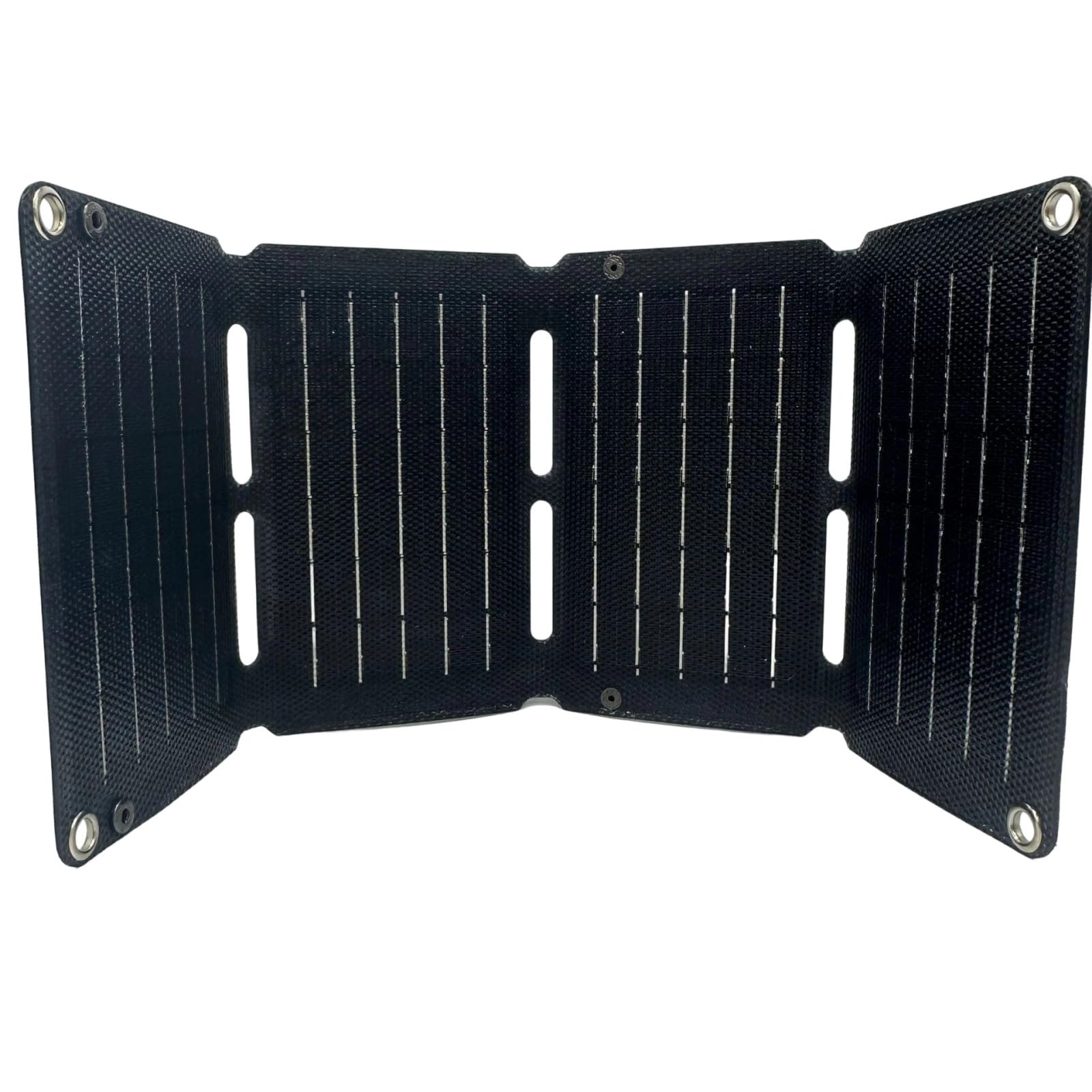 Appareil solaire ETFE extrêmement fin 10 W - Panneau monocristallin flexible avec régulateur de potentiel intégré - Pour appareils d'extérieur - Appareil solaire pour la randonnée