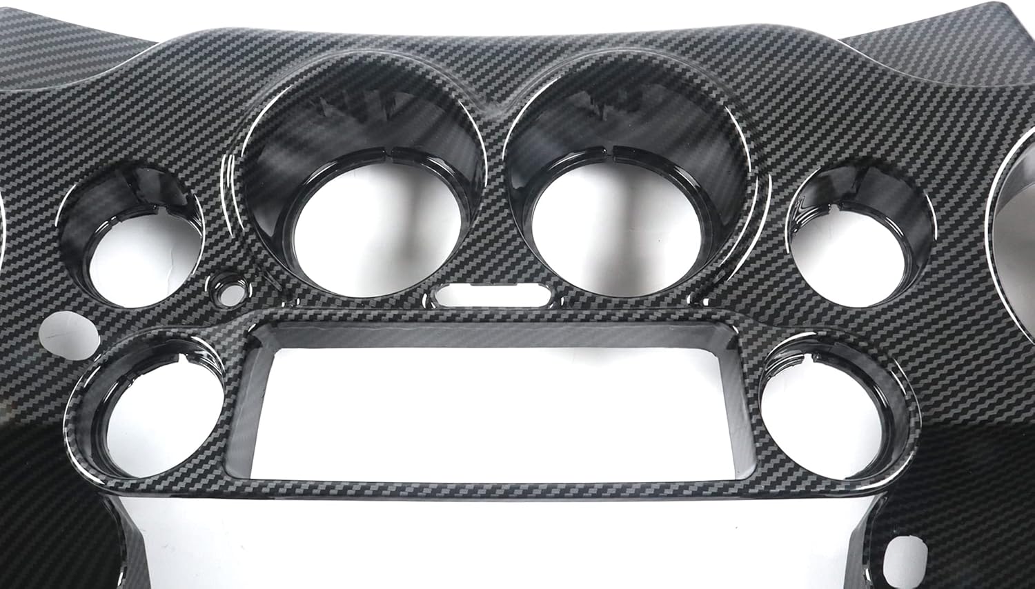 Carbon Fiber Effect Front Batwing Inner Fairing Compatible for 1996-2013 Harley Touring Street Glide Electra Glide FLHT FLHTC
