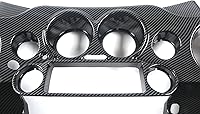 Vista 5 de Carenado interior de murciélago delantero con efecto de fibra de carbono, compatible con Harley Touring Street Glide Electra Glide FLHT FLHTC