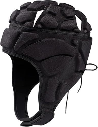 Casco de rugby, carcasa suave, protector de cabeza de espuma de algodón, protector de cabeza de fútbol, scrum, bandera de fútbol, casco de fútbol