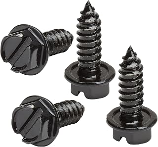 License Screws Securing Plates Domestic