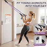 12 PCS Resistance Bands Set,Exercise Bands for Women,Skin-Friendly Loop Resistance Band for Working Out,Home Fitness,Stretching,Strength Training