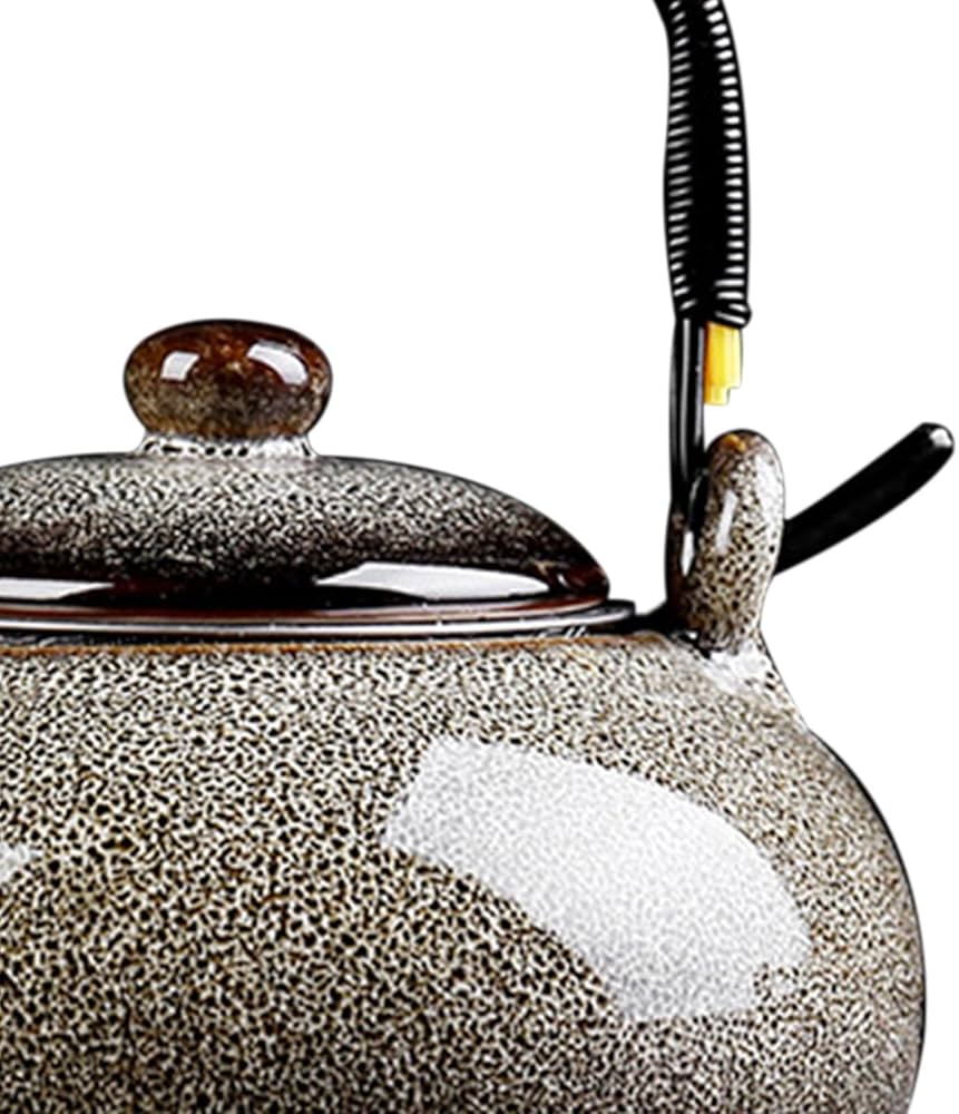 Amazon.com | Bothyi Ceramic Teapot Ceramic Kettle 750ml with