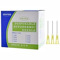 Vista 7 de SHAOTONG Accesorios Luer Lock, 100 piezas (18G, 1.5 pulgadas de largo)