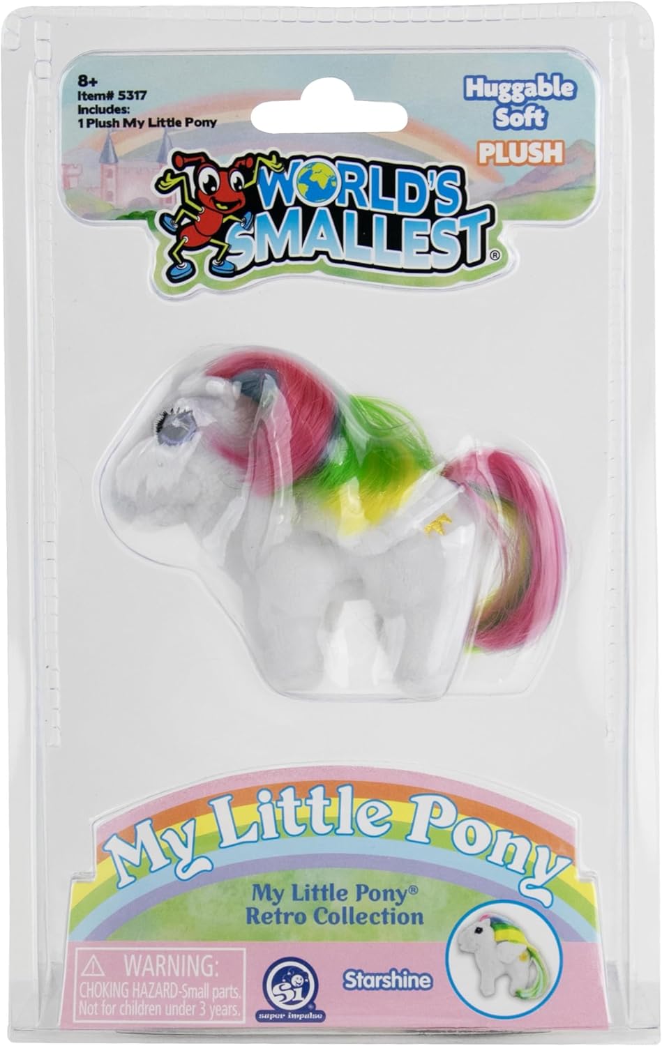 World's Smallest My Little Pony Plush - Starshine - 3 inches