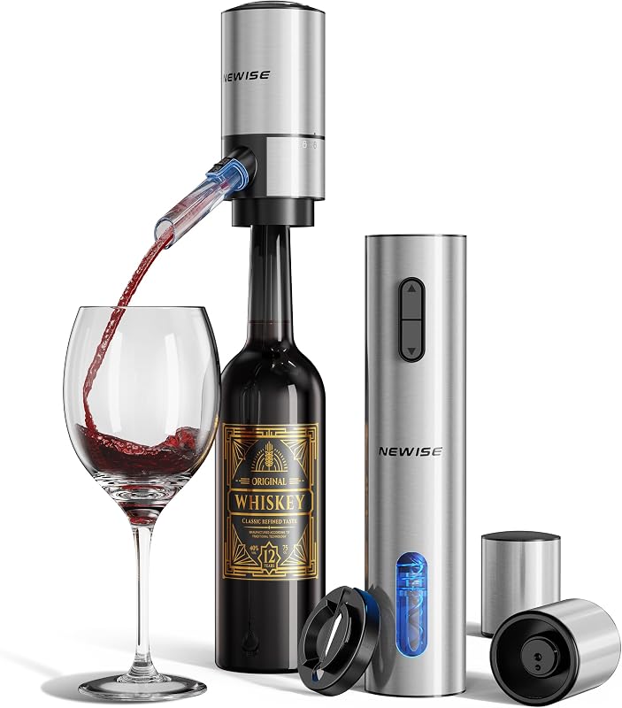 Newise Rechargeable Electric Wine Gift Set