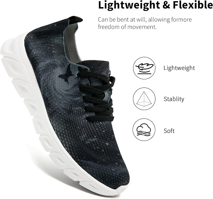 Women's Fashion Sneakers Walking Tennis Shoes