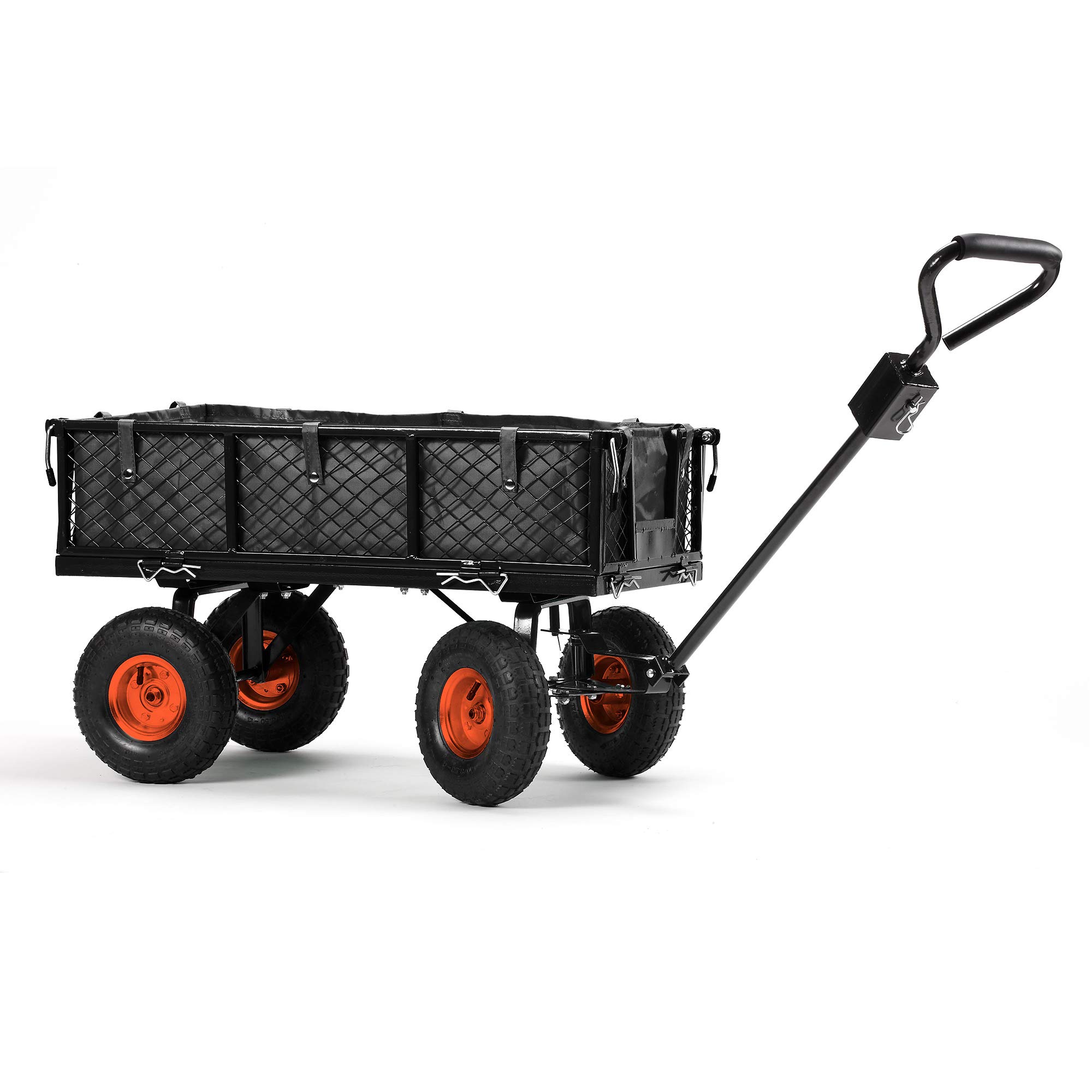 Buy Vonhaus Allterrain Heavy Duty Garden Cart High Load Capacity