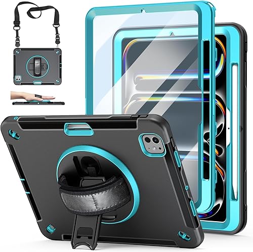 Miniatura 9 de Funda para iPad Air 54 generación funda protectora de grado militar para iPad Pro de 11 pulgadas y funda para iPad Air 54 de 10.9 pulgadas