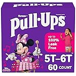 Pull-Ups Girls\' Potty Training Pants, Size 5T-6T Training Underwear (46+ lbs), 60 Count