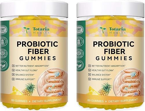 Vista 11 de Gomitas de fibra probiótica 9 en 1 para adultos y adolescentes, suplemento de fibra Pro con 5 mil millones de UFC Bacillus Coagulans, cáscara