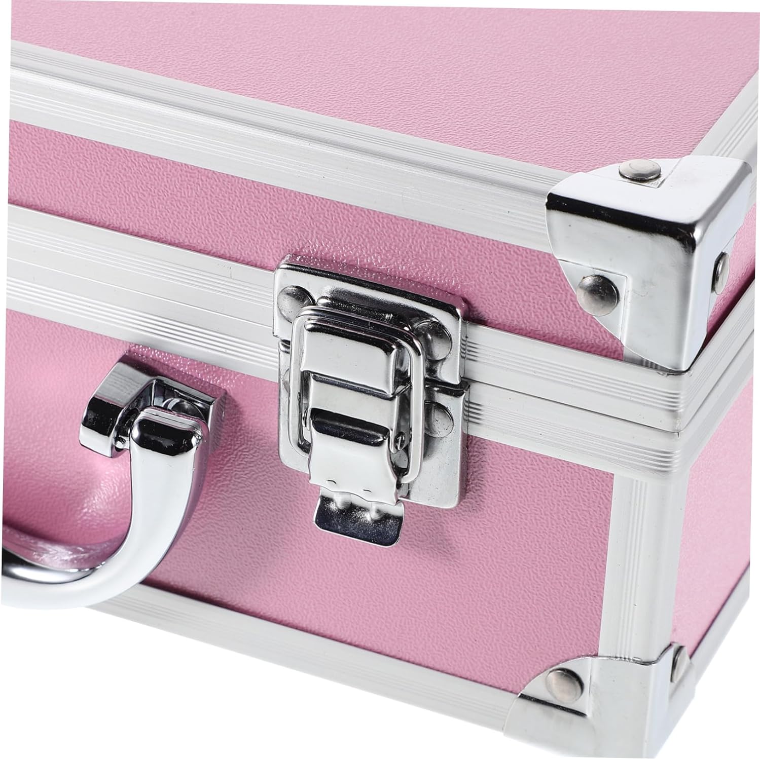 Ciieeo Large Multifunctional Aluminum Alloy Tool Box Portable Makeup Case Storage Organizer for Cosmetics Tools Medical Supplies Heavy Duty Handheld Carry Case