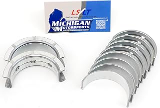 Michigan Motorsports SI-Series LS Main Crank Bearings - Standard Size for 4.8L 5.3L 5.7L 6.0L 6.2L LS Engines - Stock & Performance