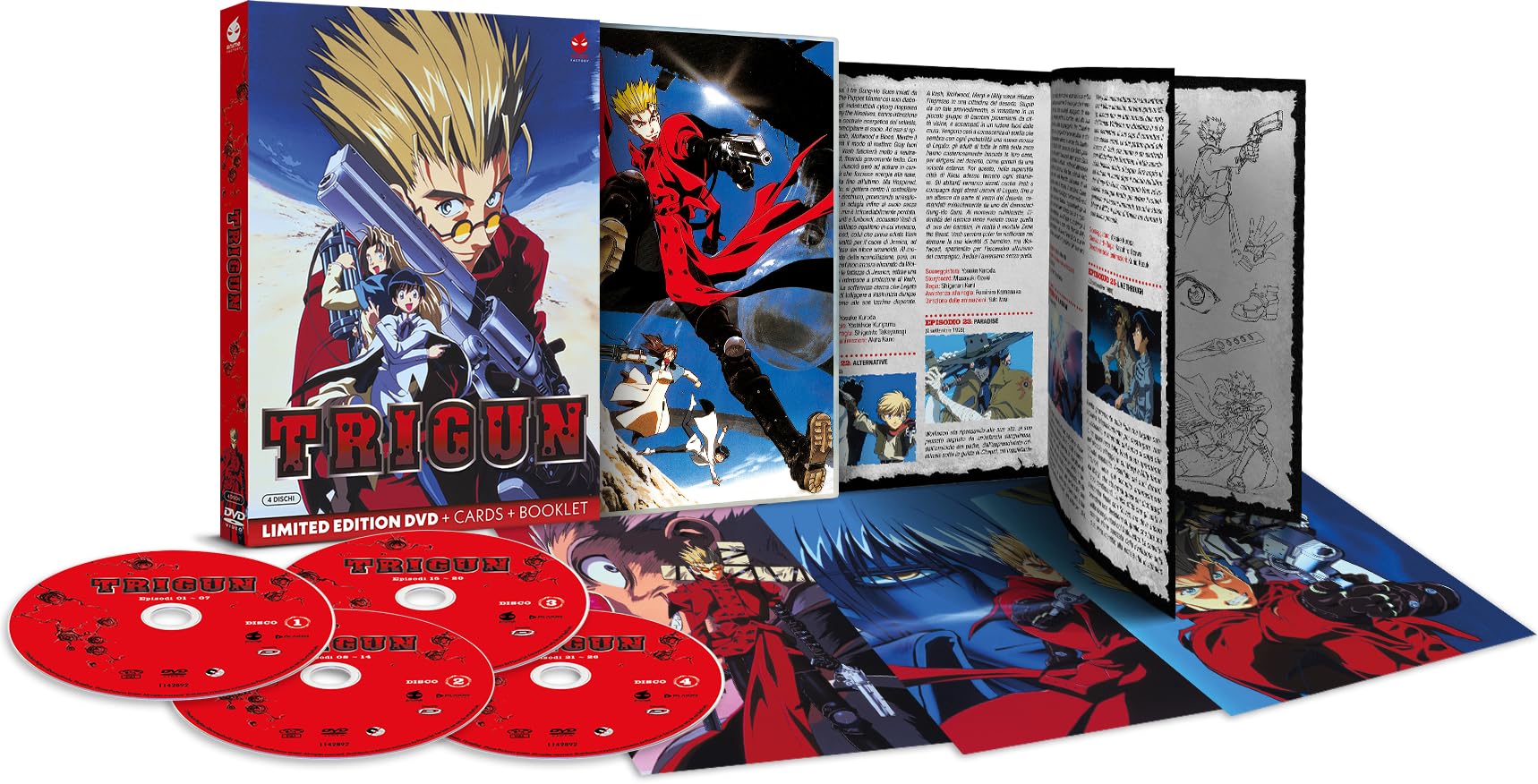 Trigun (4 DVD + Cards + Booklet)