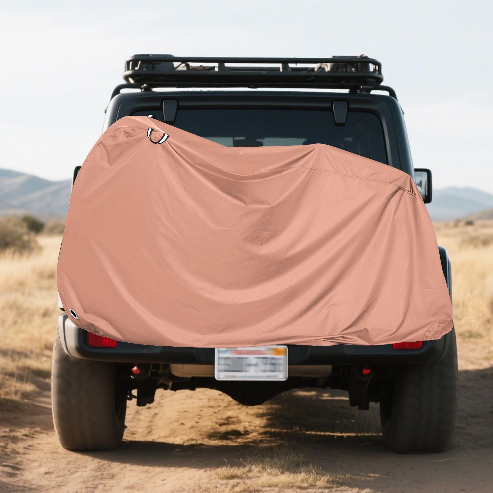 Housse de vélo électrique imperméable pour extérieur - Saumon foncé - Rose saumon