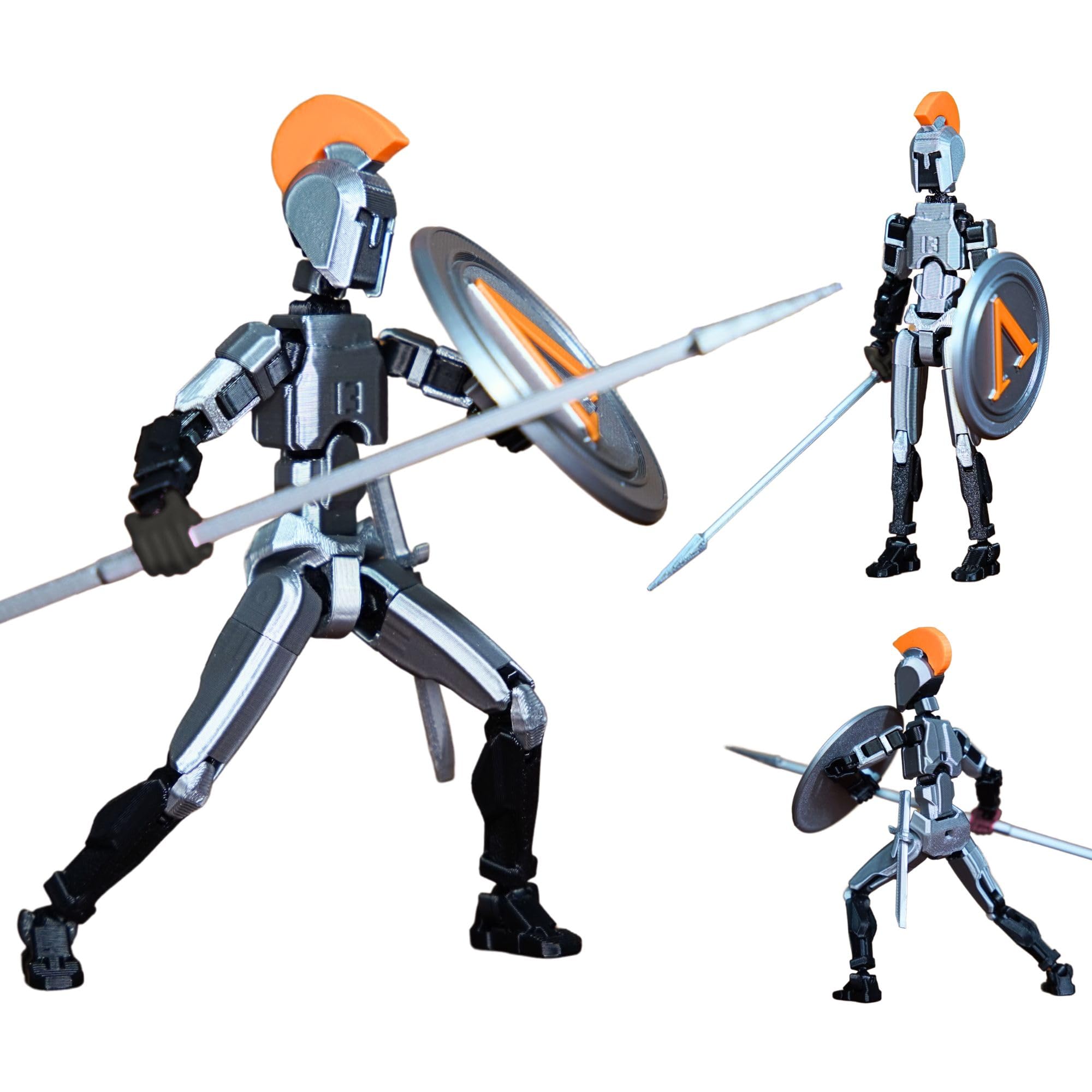 Amazon.com: JoriBoBo T13 Action Figures, 3D Printed Dummy 13 for