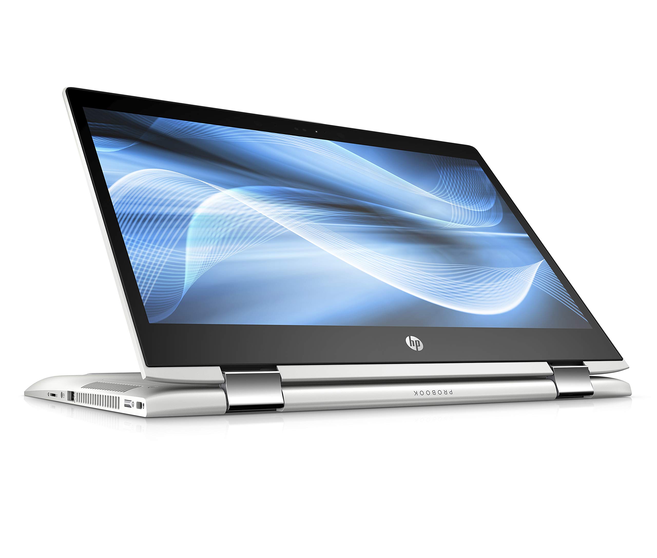 HP ProBook x360 440 G1 2 en 1, portátil con Pantalla táctil FHD de 14 Pulgadas, Intel Core i3-8130U, 8 GB de RAM, SSD de 256 GB, Teclado QWERTY, Windows 11 Pro (reacondicionado)