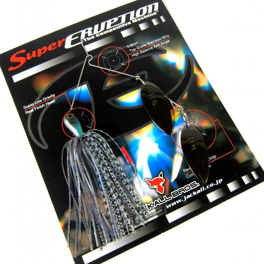 Jackall Spinner Bait Lure Super Eruption 1/4 oz Hasu (2573)