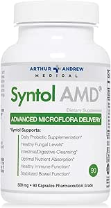 Arthur Andrew Medical, Syntol AMD, Probiotic and Enzyme Blend for Yeast Balance, 90 Capsules