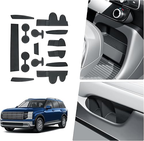 Vista 16 de BIBIBO Alfombrillas con ranura para puerta de automóvil Accord 2023 2023 2024, almohadillas de ranura para puerta de Honda Accord 2023 2024