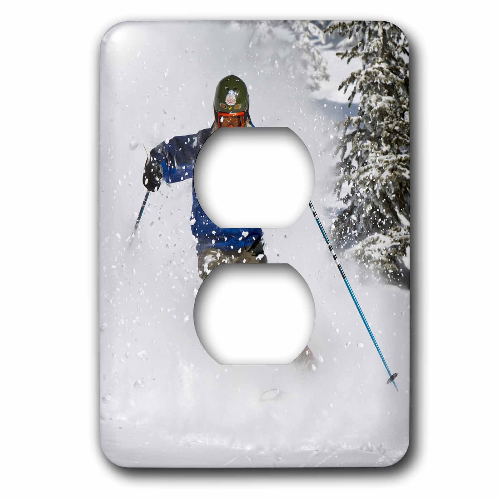 Sublimez vos murs avec la plaque double prise Whitefish Mountain Montana