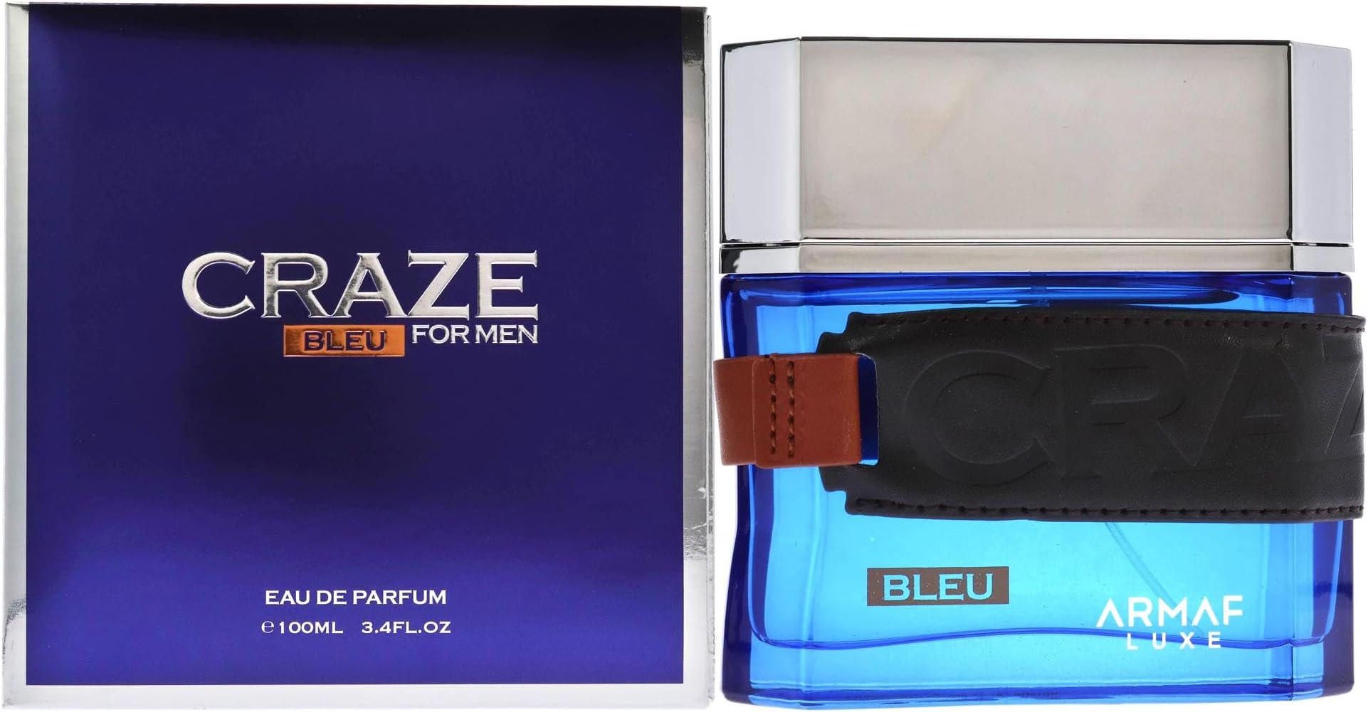 Craze Noir by Armaf, 3.4 oz EDP Spray for Men main image 1